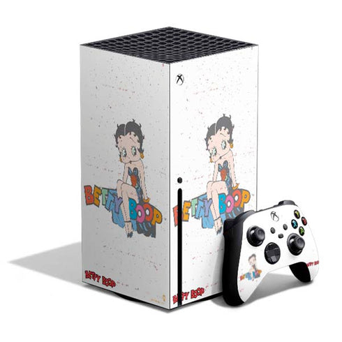 Betty Boop Splatter Xbox Series X Bundle Skin